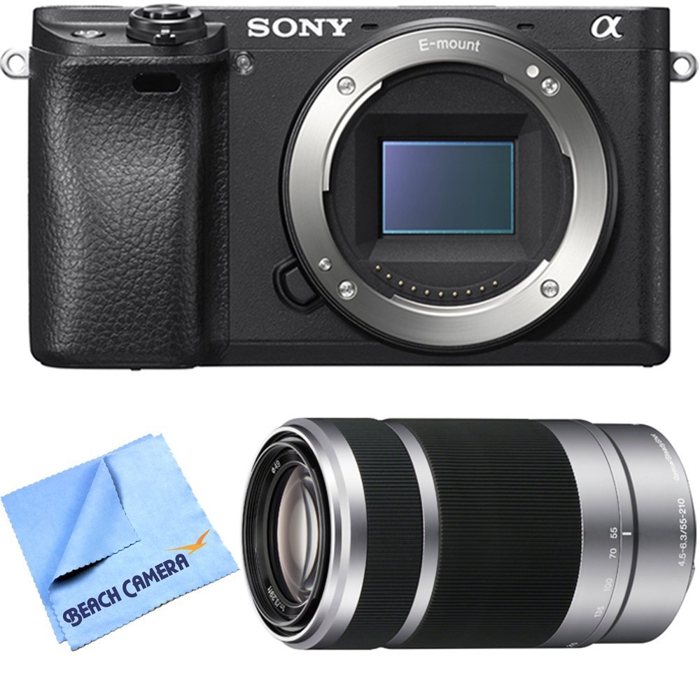 Sony ILCE 6300 A6300 4K Mirrorless Camera Body W 55 210mm Zoom Lens sony-ilce-6300-a6300-4k-mirrorless-camera-body-w-55-210mm-zoom-lens