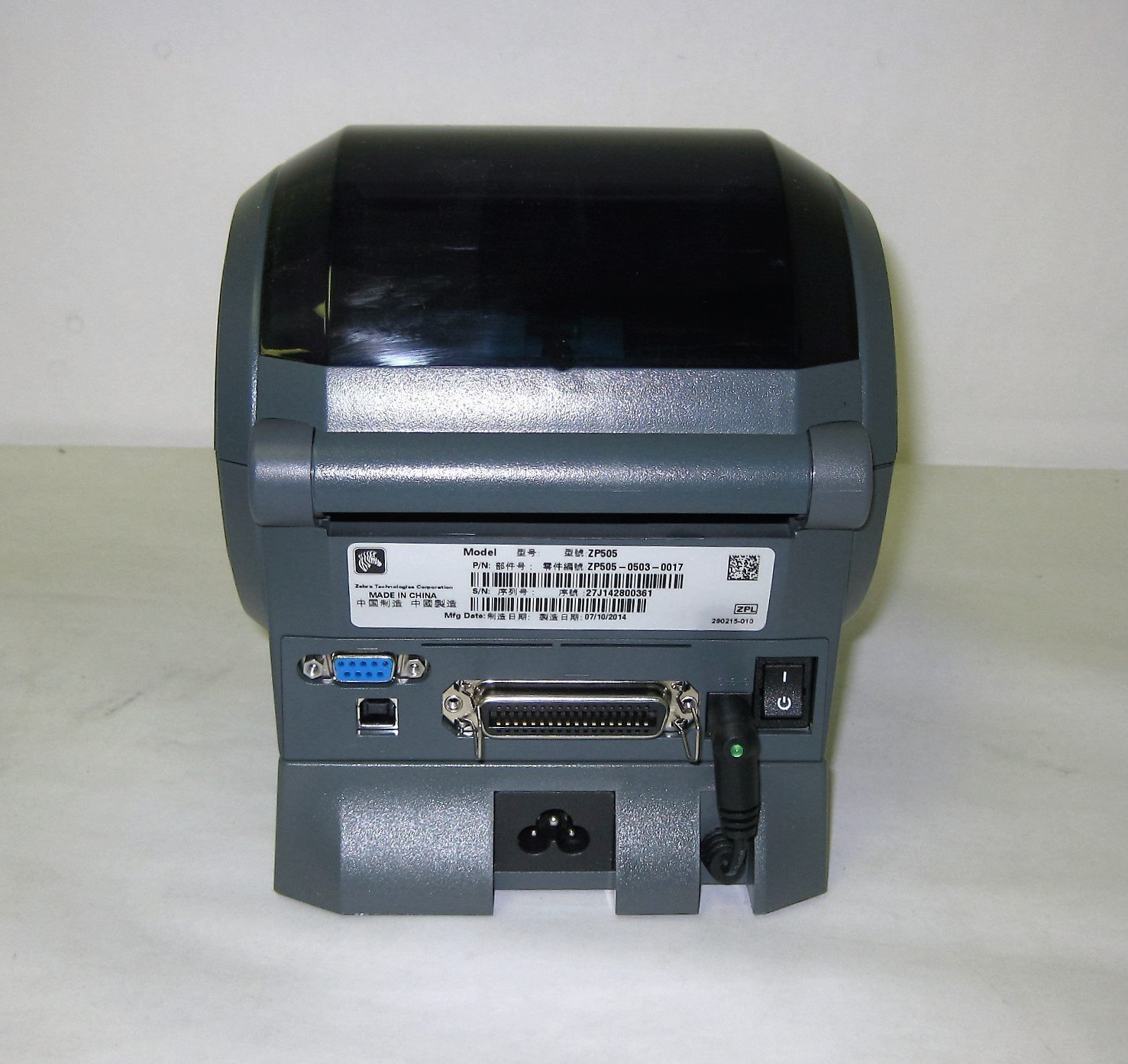 Zebra zp 505 thermal printer n3 free image download