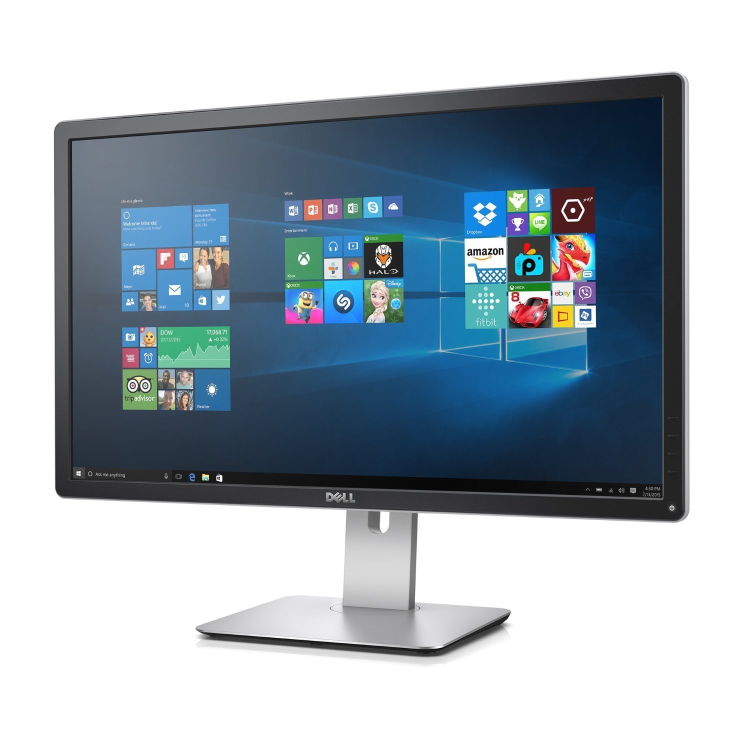 Dell Ultra HD 4k Monitor P2715Q 27-Inch Screen LED-Lit Monitor ...
