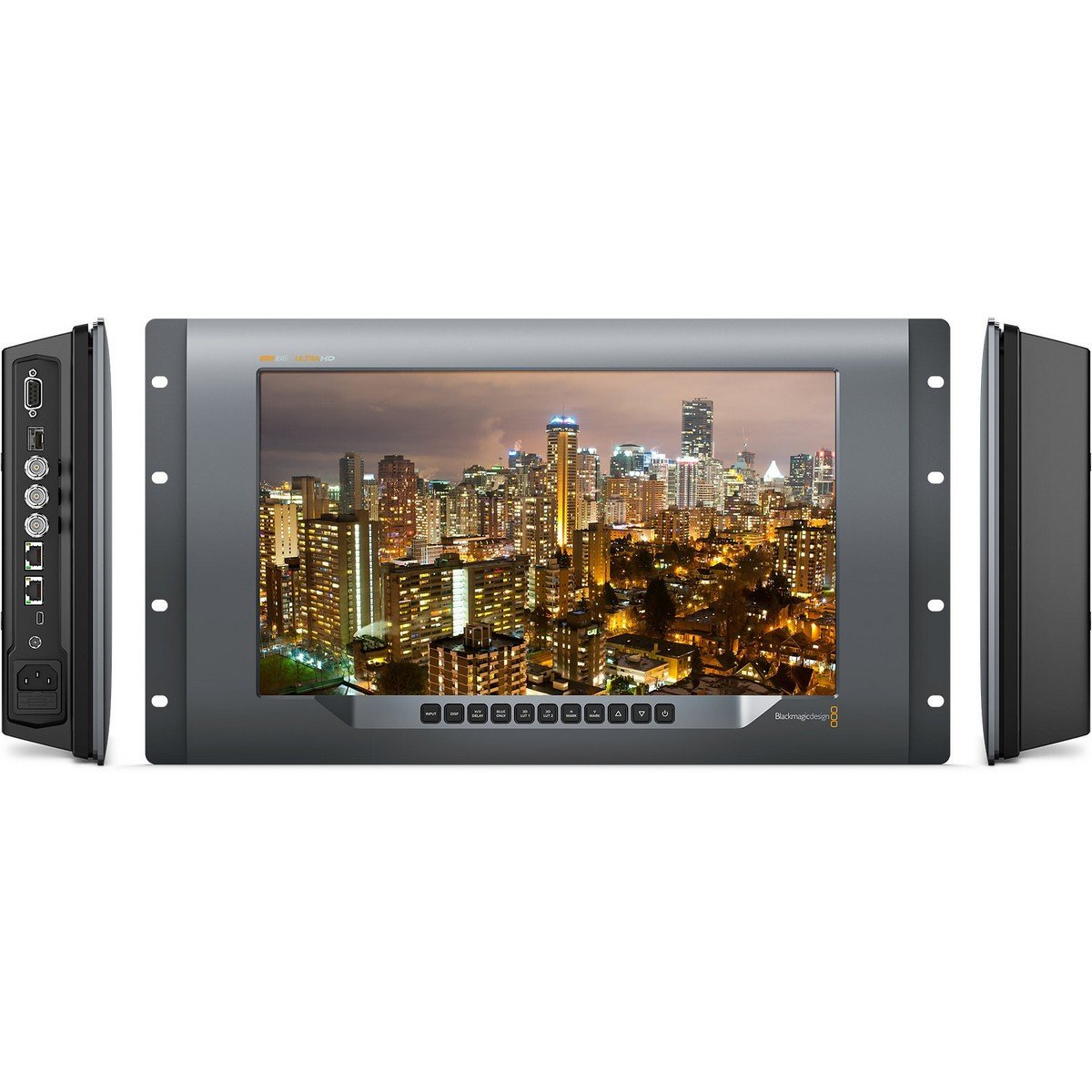 Blackmagic SmartView 4K | 12G-SDI 2160p60 Ultra HD Rack Mount Broadcast ...