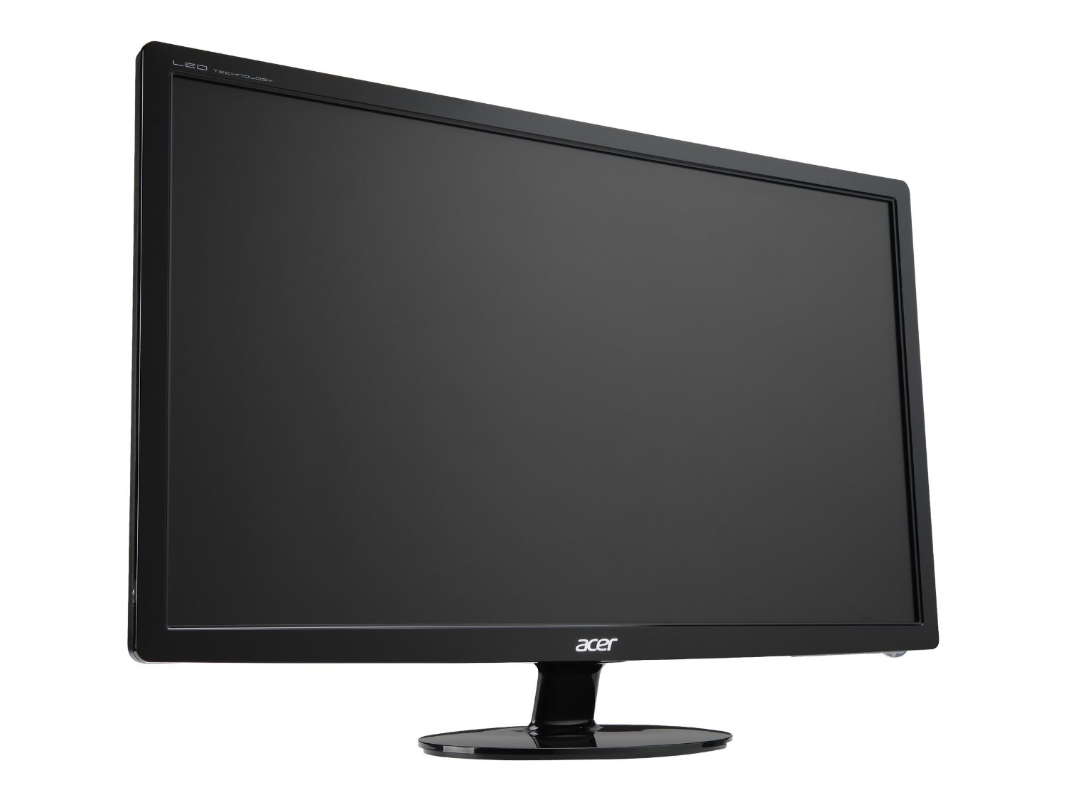 Acer S241HL bmid 24-Inch Screen LED-Lit Computer Monitor & AmazonBasics ...
