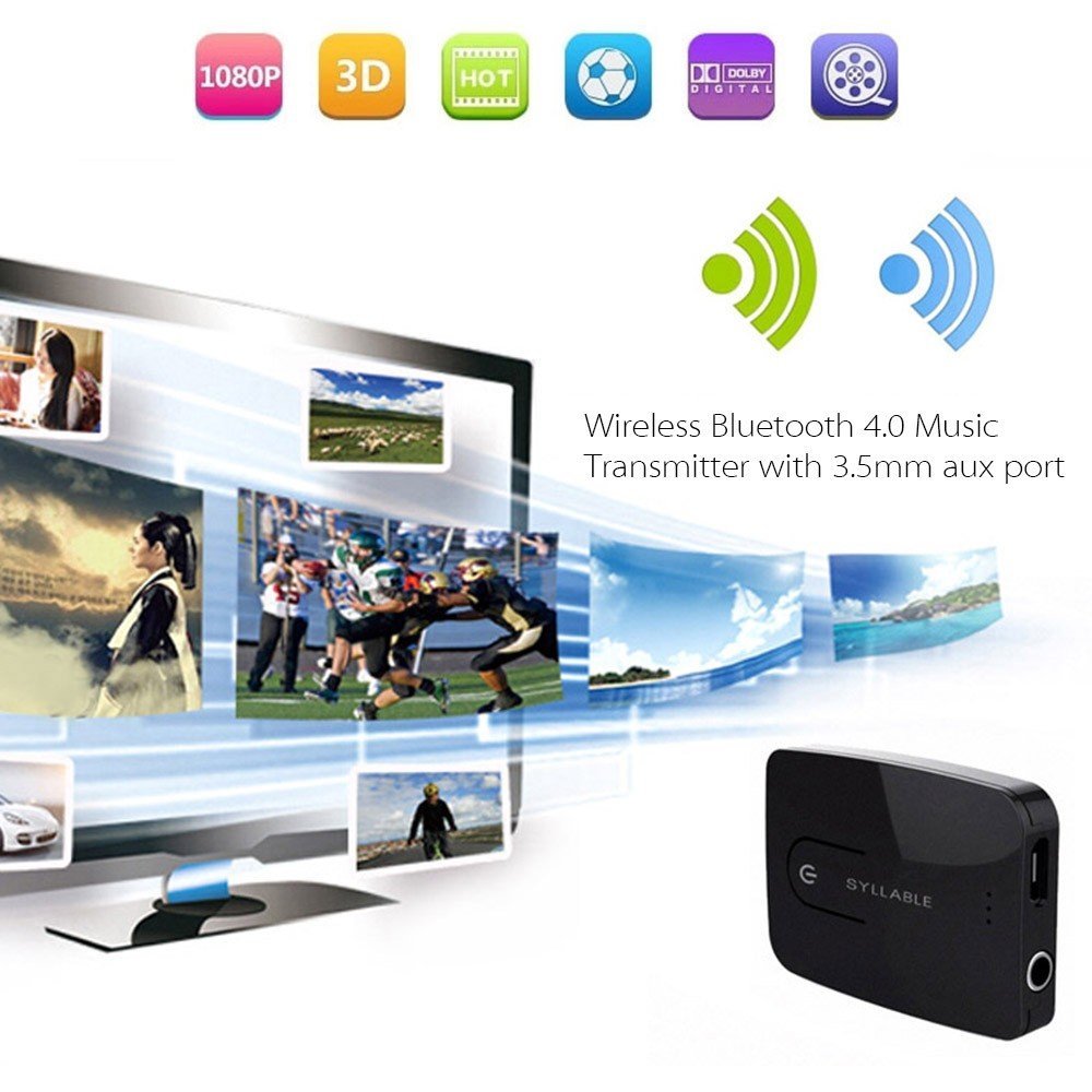 Syllable E3 Wireless Bluetooth Audio Transmitter Stereo Bluetooth 4.0