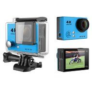 Sport Camera, TONSEE H2 Super Slim Ultra HD 4K Video Sport Camera 170 Degrees Wide Angle, Blue N3