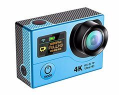 Anng H3 Dual Screen Ultra HD 4K Sports Action Camera 1080P Waterproof Underwater Camcorder 170&deg; Wide Angle 12MP... N8