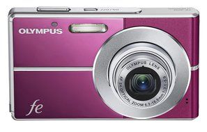Olympus FE-3010 12MP Digital Camera with 3x Optical Zoom and 2.7 Inch LCD (Magenta) N2