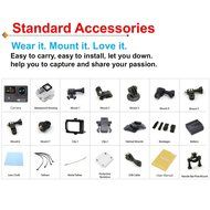 Andoer 2 Inch Dual Screen LCD Ultra HD Wifi Sports Action Camera 4K 15fps 1080P 60fps 12MP 170&deg; Wide-angle for... N17