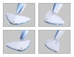 SALAV STM-402 Professional Series LED Steam Mop, 1100-watt, Blue N2
