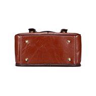 DSLR Camera Bag Waterproof PU Leather Travel Bag Shoulder Bag for Canon Sony Nikon Canon Olympus DSLR Camera (... N12