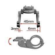 Rec-mounts&trade; Cateye onry Computer mount Double hand retention narrow type + Lower Adapter [CAT-Narrow+GP] 31.8mm N5