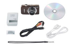 Canon Digital Camera IXY50S (Brown) IXY50S(BW) 10MPCMOS 10x Optical Zoom 3.0-inch WideDisplay fullHD - International... N3