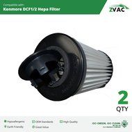 Kenmore DCF1 / DCF2 HEPA Filter DCF-1 / DCF-2 Washable Replaces 82720, 82912 and 02082720000 Fits Kenmore Progressive... N2