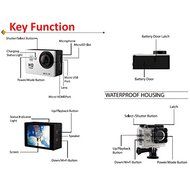 4K Wifi Sports Action Waterproof Camera Wireless 2.0 Inch Mini DV Full HD 1080P N9