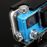 WIFI Waterproof Sports DV, SANNYSIS Sports Camera Ultra HD 4K Dual Screen 2" LCD Video With Remote Control N11