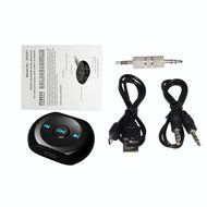 Docooler Bluetooth Receiver Bluetooth Music Receiver Wireless Audio Receiver 3.5mm AUX Hands-Free Car Kit for... N6