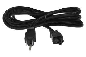 SF Cable, 6ft 18 AWG 3-Slot Laptop Power Cord (IEC320 C5 to NEMA 5-15P)