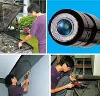 Ruby Electronics BS-150 LCD Photo Video Capture Borescope SD USB Interface 17mm x 1M Gooseneck with TV-out N2