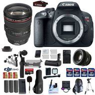 Professional Photographer / Videographer Kit - DJI OSMO 4K Starter Kit + Canon t6i DSLR + Canon 24-105mm f/4 L... N3