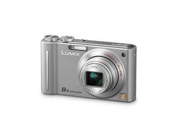 Panasonic Lumix DMC-ZR1 12.1MP Digital Camera with 8x POWER Optical Image Stabilized Zoom and 2.7 inch LCD (Silver) N4
