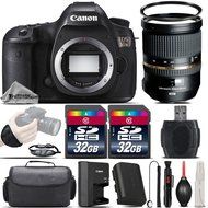 Canon EOS 5DS DSLR 50.6MP Full-Frame CMOS Camera + Tamron 24-70mm 2.8 VC Lens + 64GB Storage + Wrist Grip Strap...