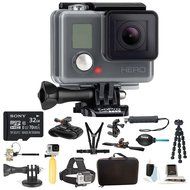 GoPro HERO HD Camera With 32GB Memory Card And Complete Pro Action Bundle Kit N4