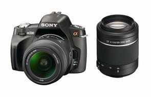 Sony Alpha A230Y 10.2 MP Digital SLR Camera with Super SteadyShot INSIDE Image Stabilization and 18-55mm and... N10