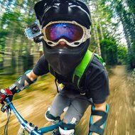 Excelvan Q8 Full HD 4K 1080P Waterproof Sports Action Camera kits with 2.0 Inch WIFI 16MP Accessories (Blue) N5