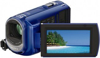 Sony DCR-SX41 Flash Camcorder w/60x Optical Zoom (Blue) N4