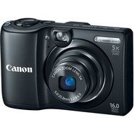 Canon PowerShot A1300 16.0 MP Digital Camera with 5x Digital Image Stabilized Zoom 28mm Wide-Angle Lens and 720p... N8