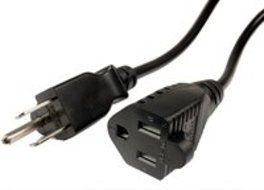 Cables Unlimited PWR-1900-03 Power Cord Extension (3 feet)