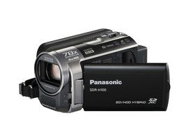 Panasonic SDR-H100K Camcorder (Black) (Discontinued by Manufacturer) N12