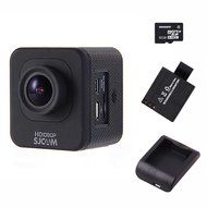 SJCAM M10 kit Cube Mini Full HD Action Sport Camera(Black) Bundle With Replacement Battery and Charger and EACHSHOT...