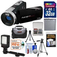 Bell &amp; Howell Fun Flix DV50HD 1080p HD Video Camera Camcorder (Black) with 32GB Card + Battery + Case + Tripods...