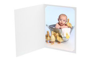 Tyndell White T-30 Photo Folder 4x6/5x7 (10 Pack)