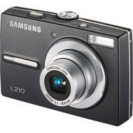 Samsung L210 10.1MP Digital Camera with 3x Optical Image Stabilized Zoom (Black) N2