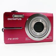Olympus FE-370 Digital Camera 8MP 5x Opt Zoom 2.7" LCD Red 222510