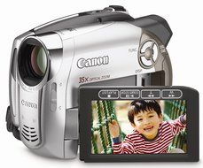 Canon DC230 1MP DVD Camcorder with 35x Optical Zoom (Discontinued by Manufacturer) N6