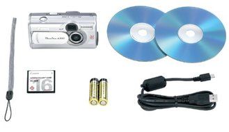 Canon PowerShot A300 3.2MP Digital Camera with 5.1x Digital Zoom N4