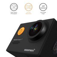APEMAN Action Camera, Sport Camera Wi-Fi 1080p HD Waterproof Action Cam, Portable Package and Dual 1050mAh Batteries... N4