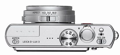 Leica D-LUX 3 10MP Digital Camera with 4x Wide Angle Optical Image Stabilized Zoom (Silver) N5