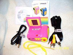Polaroid Pixie 1.3 MP SD Digital Video Camera - Pink (CSA-00302S) N2