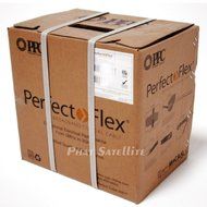 Perfectflex Coaxial Cable 6 Series 500 Ft Rg6 Trishield 77 Braid White Color Copper Clad Steel N2