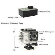 Boddenly Pro5000 HD Wifi 2.0LTPS 170&deg; Wide Angle Lens Sports Action Camera Kit (White+WiFi)