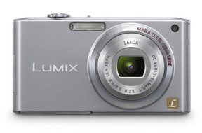 Panasonic Lumix DMC-FX33S 8.1MP Digital Camera with 3.6x Wide Angle MEGA Optical Image Stabilized Zoom (Silver)