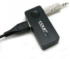 EDUP EP-B3503 Handsfree Wireless Car Bluetooth V3.0 Music Receiver Adapter A2DP Stereo Profile Mic 10m Range for... N5