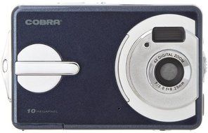 COBRA DIGITAL DCA1030BL 10 Megapixel 3-in-1 Digital Camera (Blue)