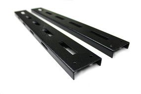 Elite Screens 12&quot; Wall and Ceiling Hanging L-Brackets for Manual/Spectrum/VMAX2 series, Black... N7