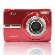 SVP Cybersnap 1018 18MP 2.7" LCD Digital Camera (Red) N2