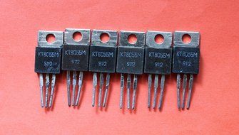 Transistors silicon N-P-N KT805BM analogue PT657, 2SD1896, 2N2892, BD273 USSR 8 pcs