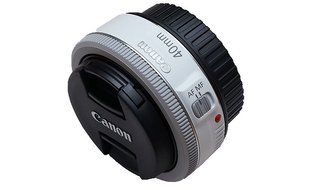 Canon EF 40mm f/2.8 STM Pancake White Lens For The Canon T1i, T2i, T3, T3i, T4i, T5, T5i, 10D, 20D, 30D, 40D,...