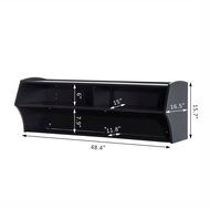 HomCom 49&rdquo; Wall Mounted Floating Media Console - Black N17